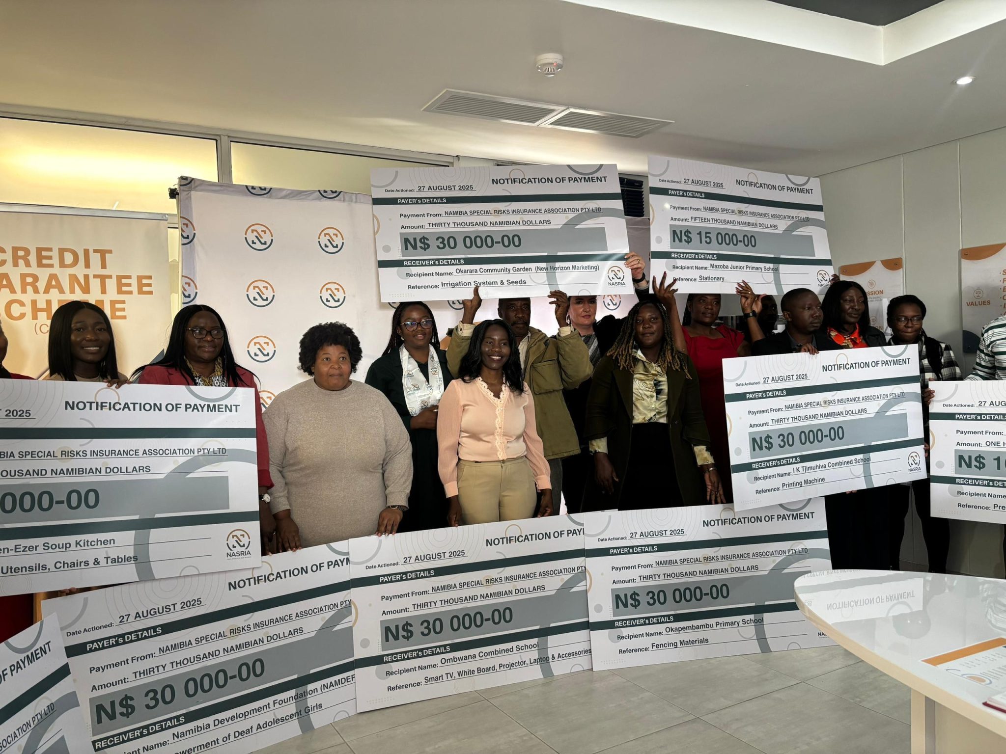 NASRIA Supports Community Initiatives with N$355,000 in Sponsorships