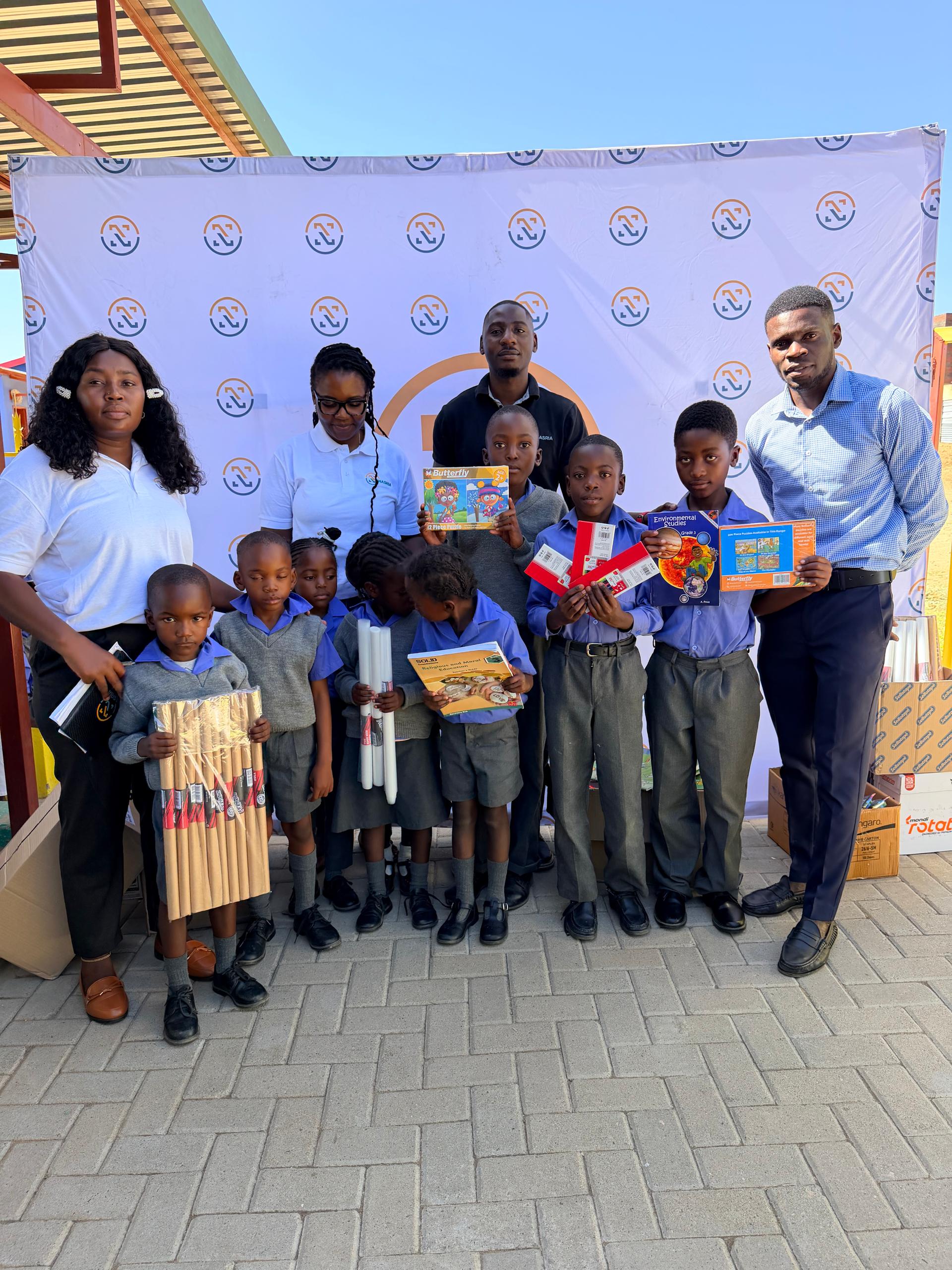 NASRIA Sponsors Stationery Donation to MIX Primary School