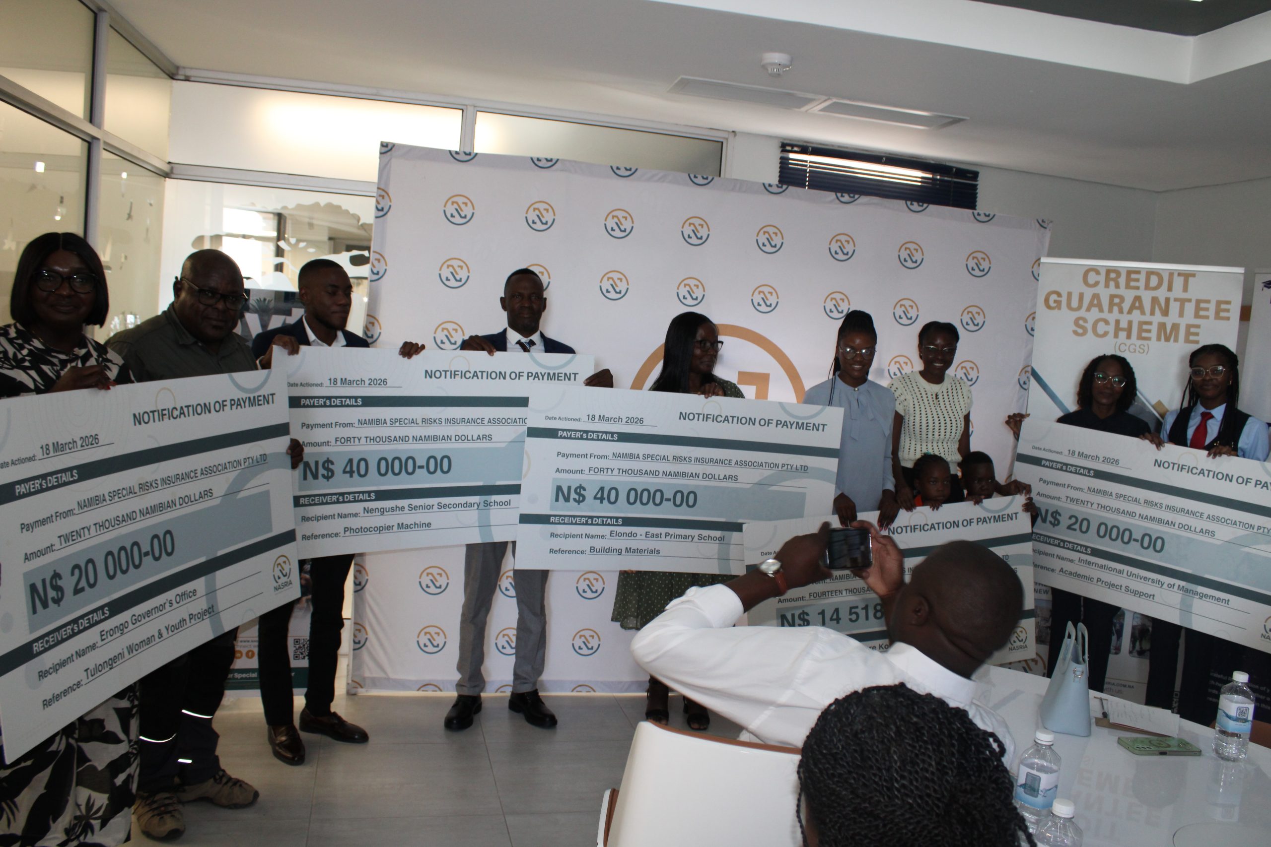 NASRIA Supports Community Initiatives with N$134,518 in Sponsorships